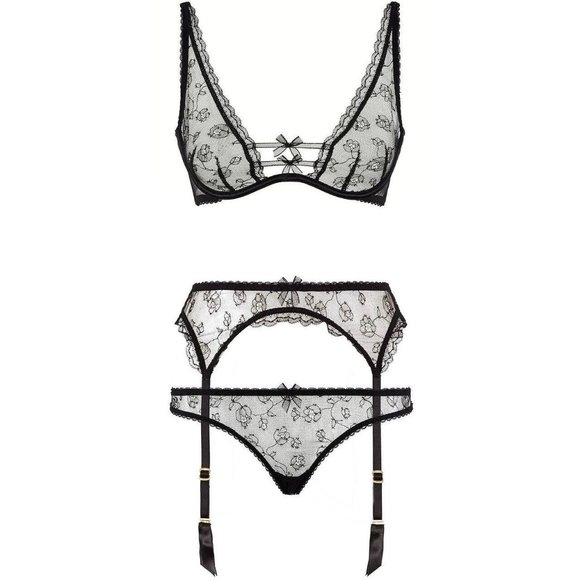 Agent Provocateur CALLYPSO THONG - Perizoma - black/nero